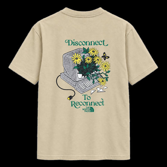 Men's The North Face Connect Flower Tee - Beige