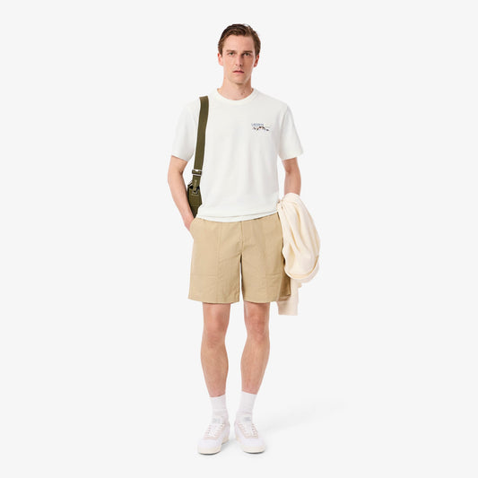 Lacoste Lacoste Multi Print Jersey T-shirt - White