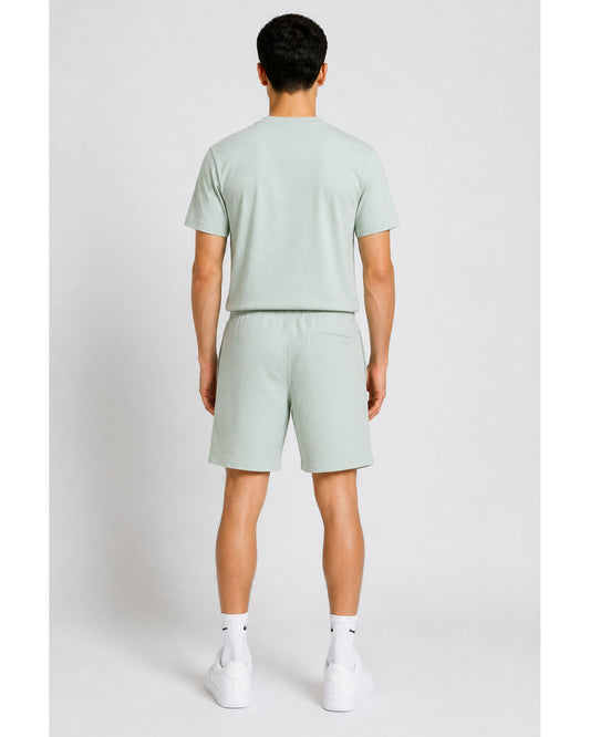 Nike Sportswear Club T-Shirt & Knit Shorts Set - Jade Horizon/Mint