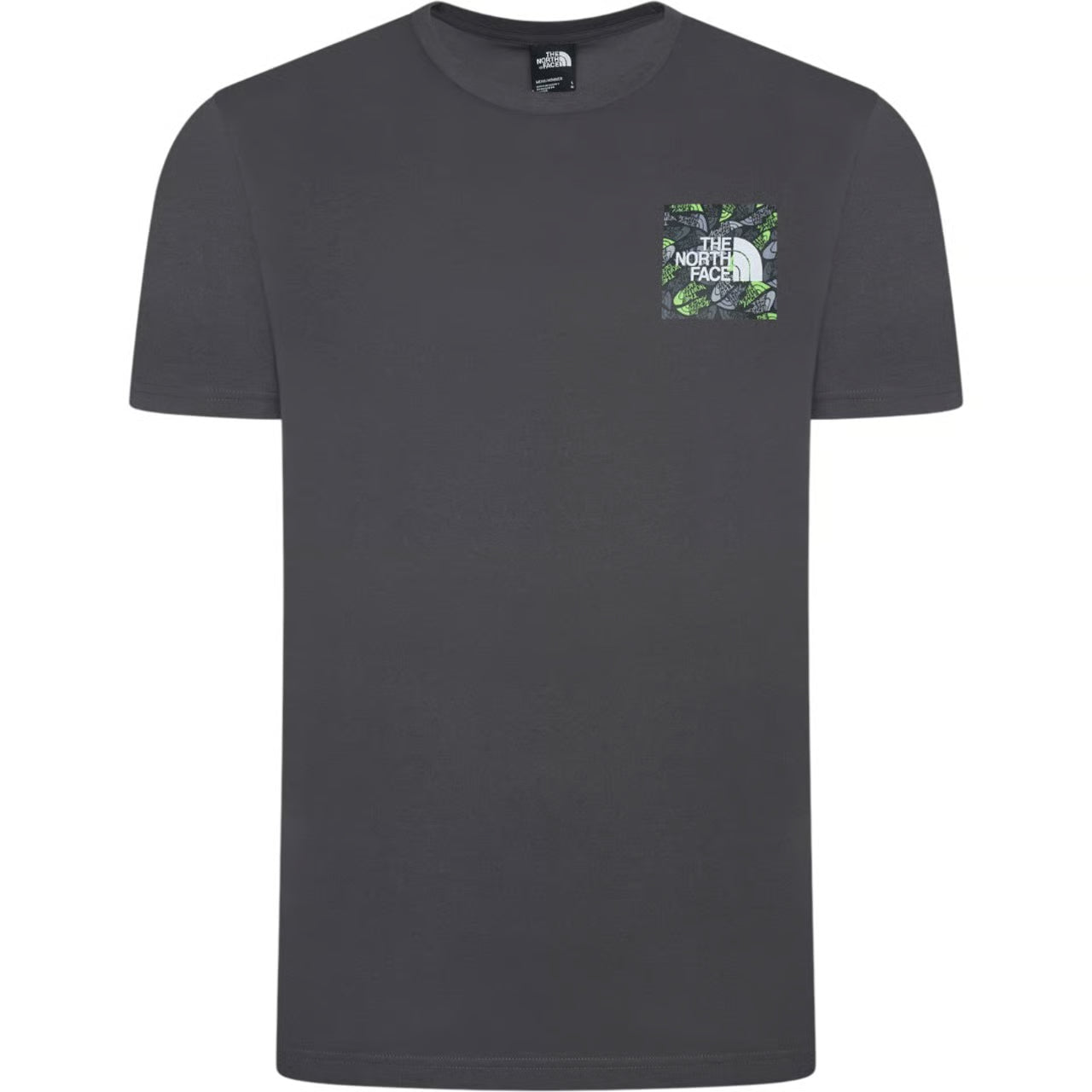 Men's TNF Box Exploration Tee - Anthracite Grey