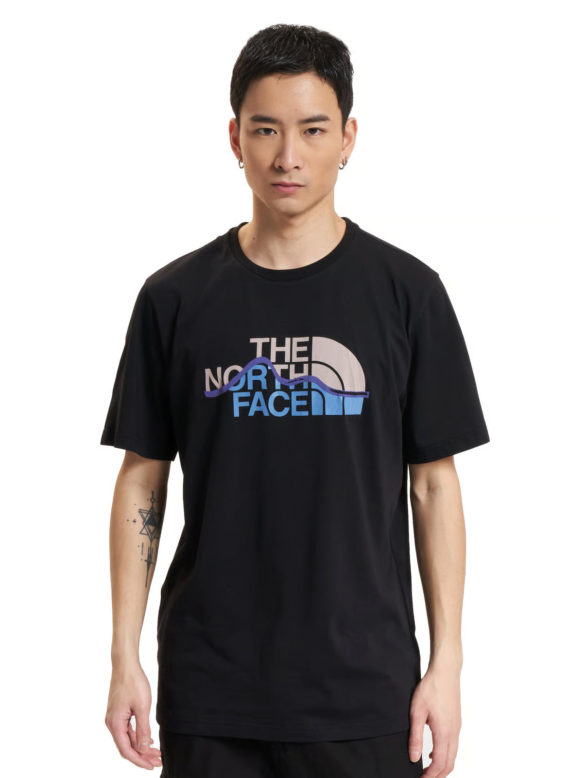 Men's TNF Mountain Line Tee - Black