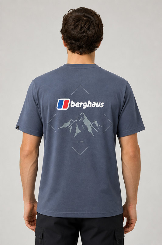 Men's Berghaus Peak Tee - Slate Grey