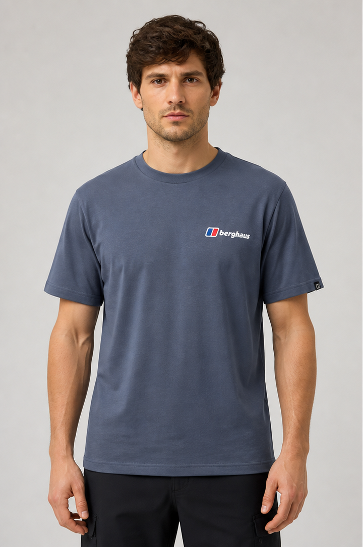 Men's Berghaus Peak Tee - Slate Grey