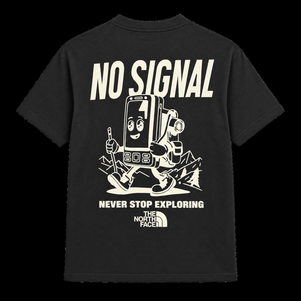 Men's The North Face No Signal Tee - Black