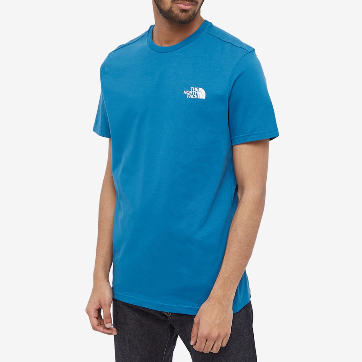 Men's TNF Simple Dome Tee - Banff Blue