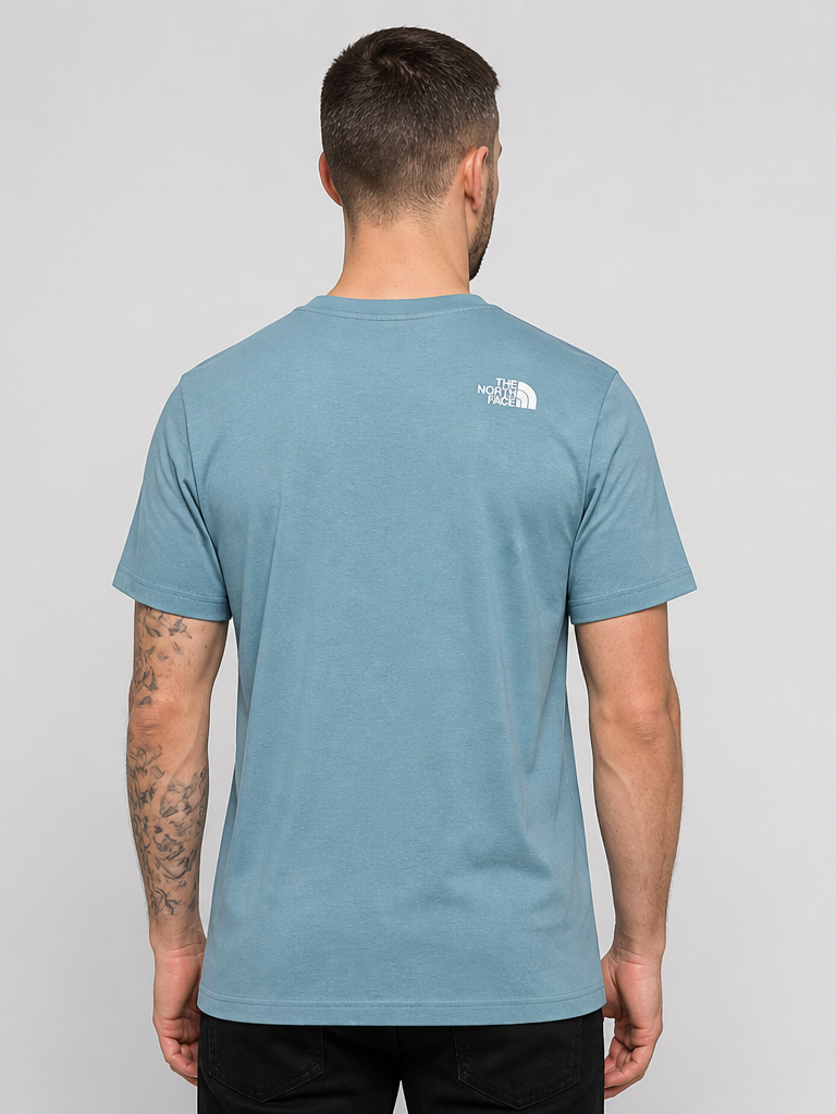 Men's TNF Simple Dome Tee - Storm Blue