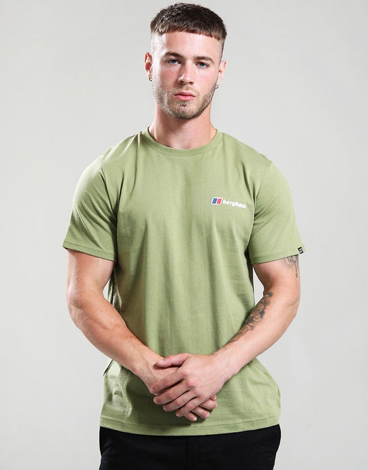 Men's Berghaus Class Logo Tee - Dapple Green