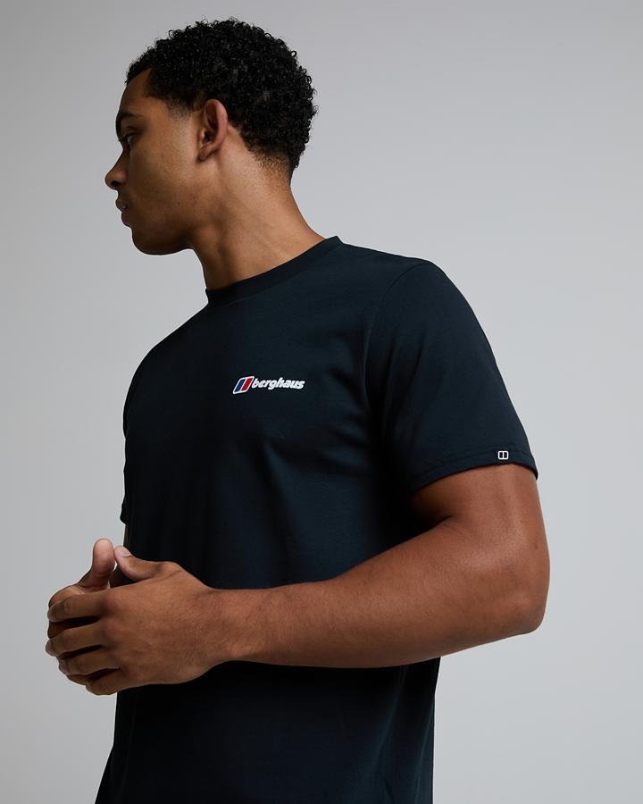 Men's Berghaus Mountain Metrics Tee - Jet Black