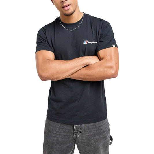 Men's Berghaus Mount Diagram Tee - Black