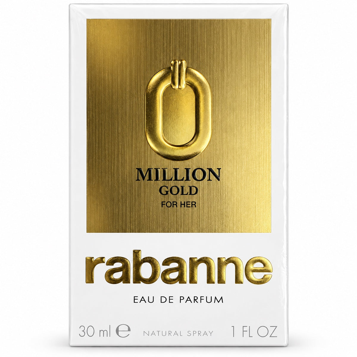 Rabanne Million Gold For Her EDP 30ml boxed packaging