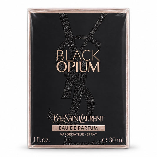 Yves Saint Laurent Black Opium EDP 30ml boxed packaging