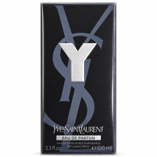 Yves Saint Laurent Y EDP 100ml Refillable boxed packaging