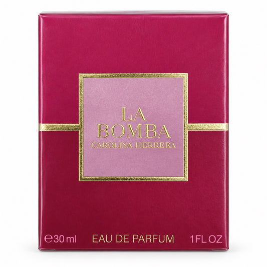 Carolina Herrera La Bomba EDP 30ml boxed packaging