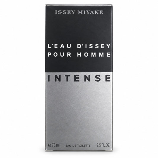 Issey Miyake L'Eau d'Issey Pour Homme Intense EDT 75ml boxed packaging