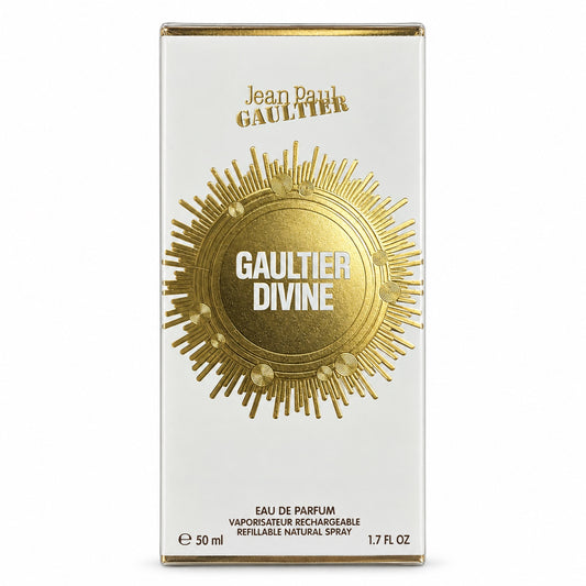 Jean Paul Gaultier Gaultier Divine EDP 50ml Refillable boxed packaging
