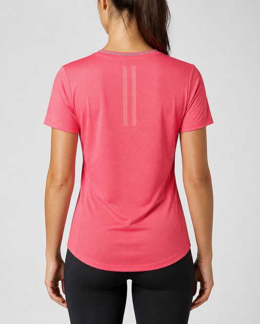 Women's adidas Supernova Running Tee - Coral Pink