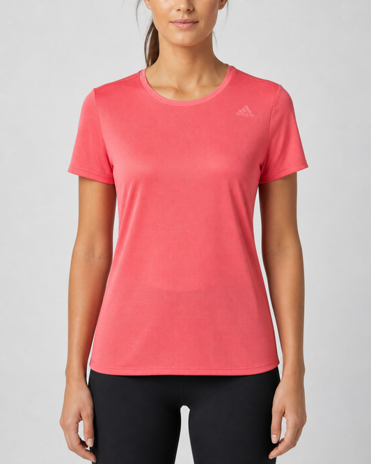 Women's adidas Supernova Running Tee - Coral Pink