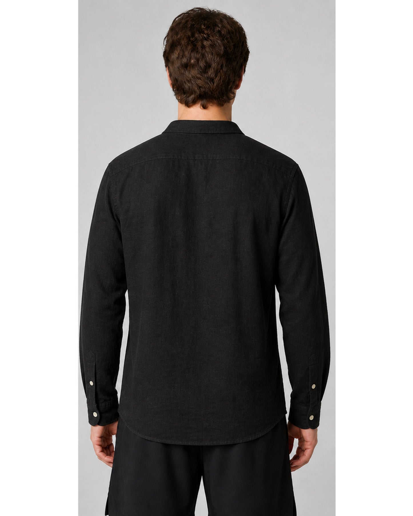 Tommy Hilfiger Long-Sleeve Shirt - Black