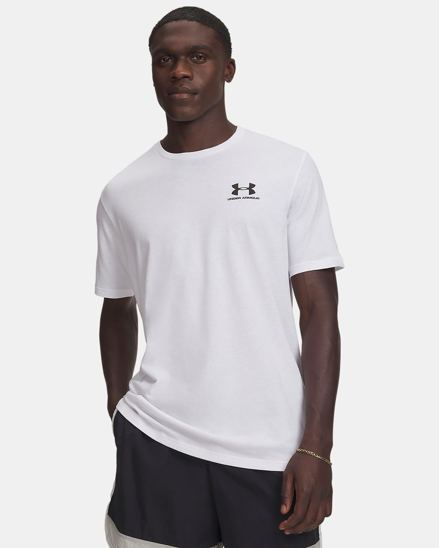 UA Sportstyle Left Chest Short-Sleeve T-Shirt - White