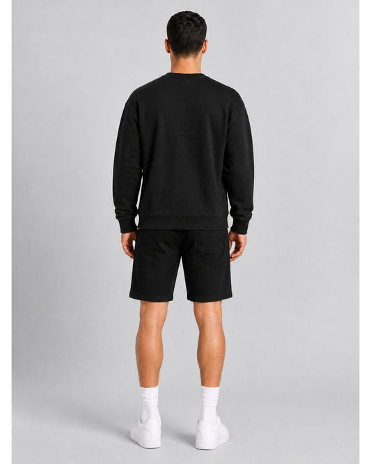 Tommy Jeans Badge Sweat Shorts - Black