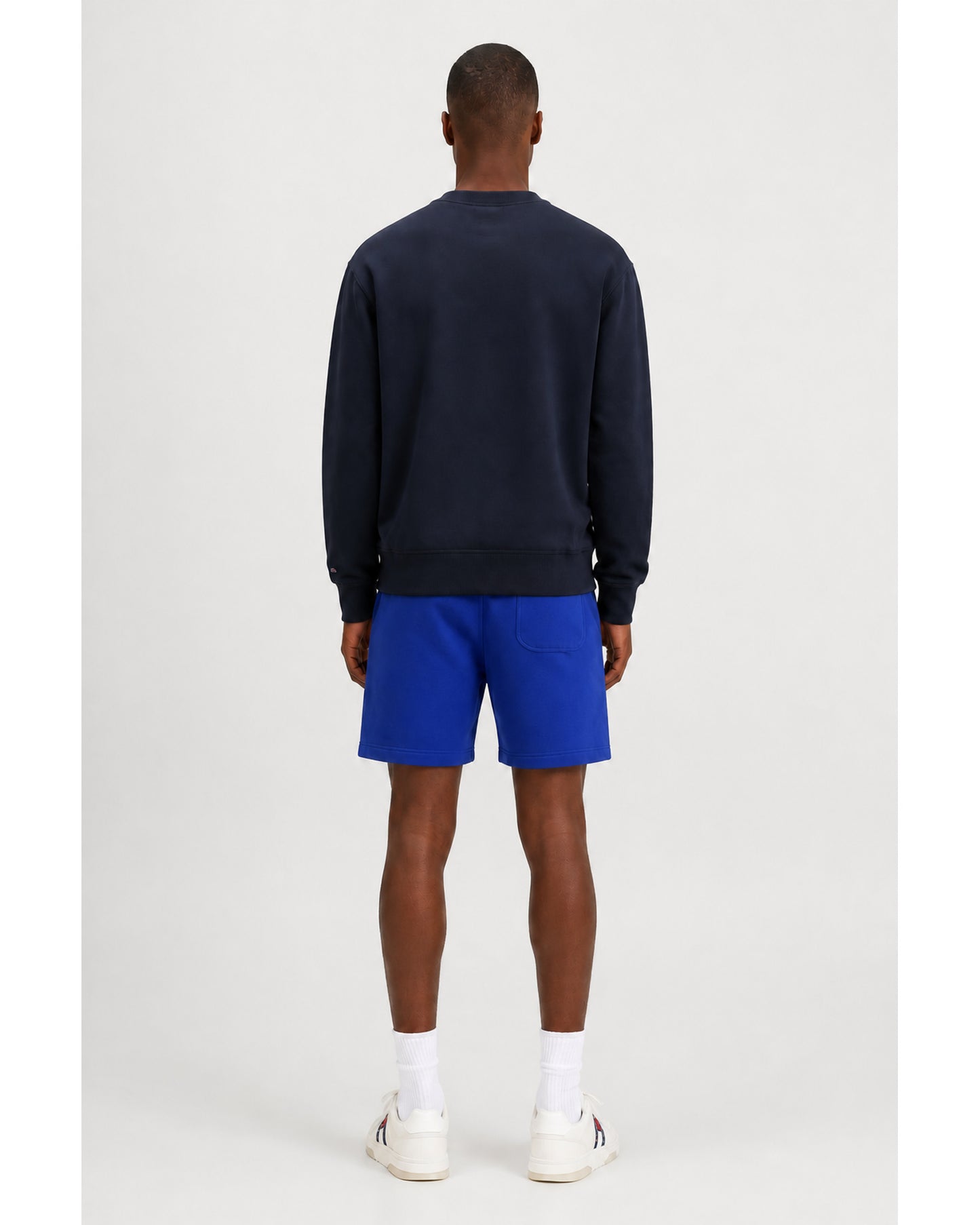 Tommy Jeans Badge Sweat Shorts - Bright Blue