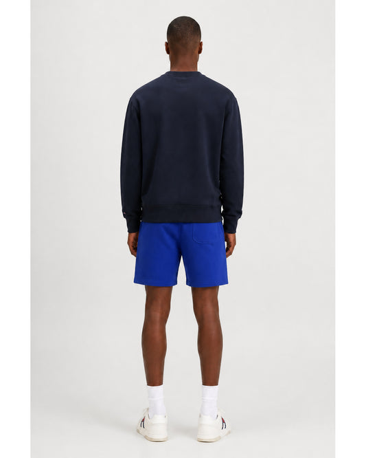 Tommy Jeans Badge Sweat Shorts - Bright Blue