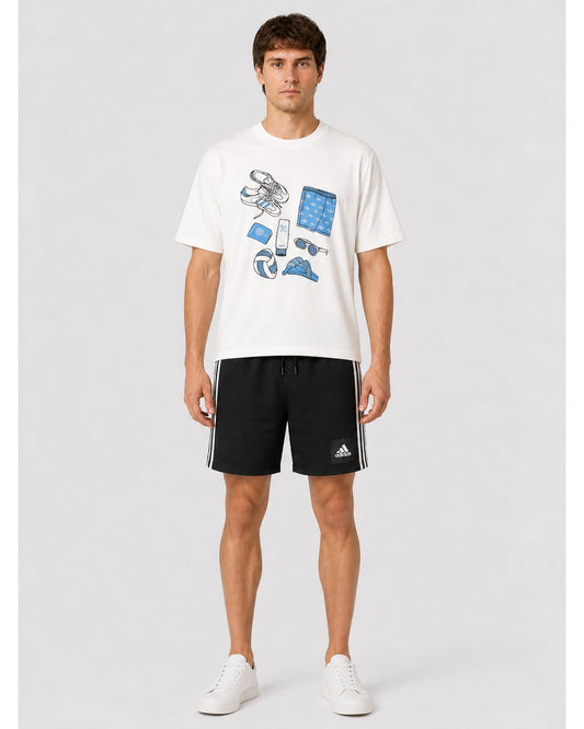 adidas 3-Stripes Shorts - Black