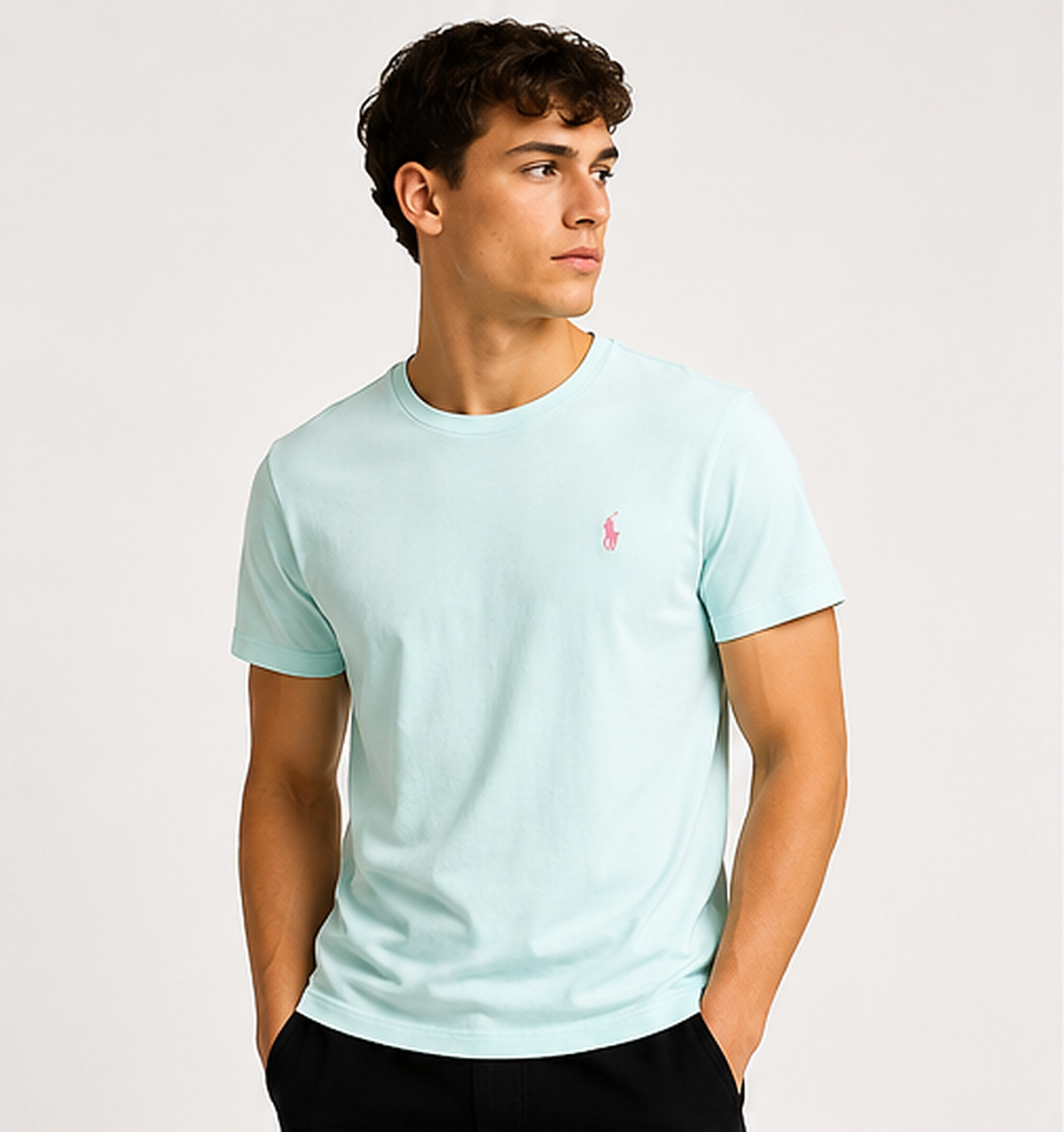 Polo Ralph Lauren Classic Fit Cotton Jersey Crewneck Tee T-Shirt