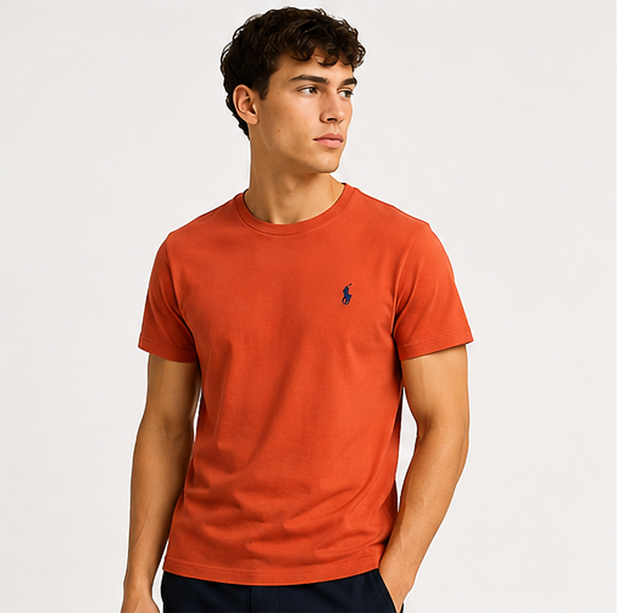 Polo Ralph Lauren Classic Fit Cotton Jersey Crewneck Tee T-Shirt