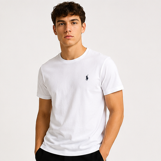 Polo Ralph Lauren Classic Fit Cotton Jersey Crewneck Tee T-Shirt