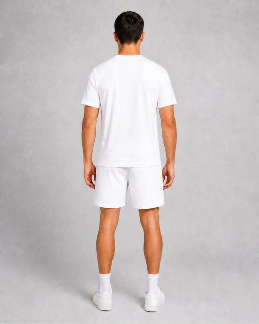 Men's Nike Sportswear Club T-Shirt & Knit Shorts Set