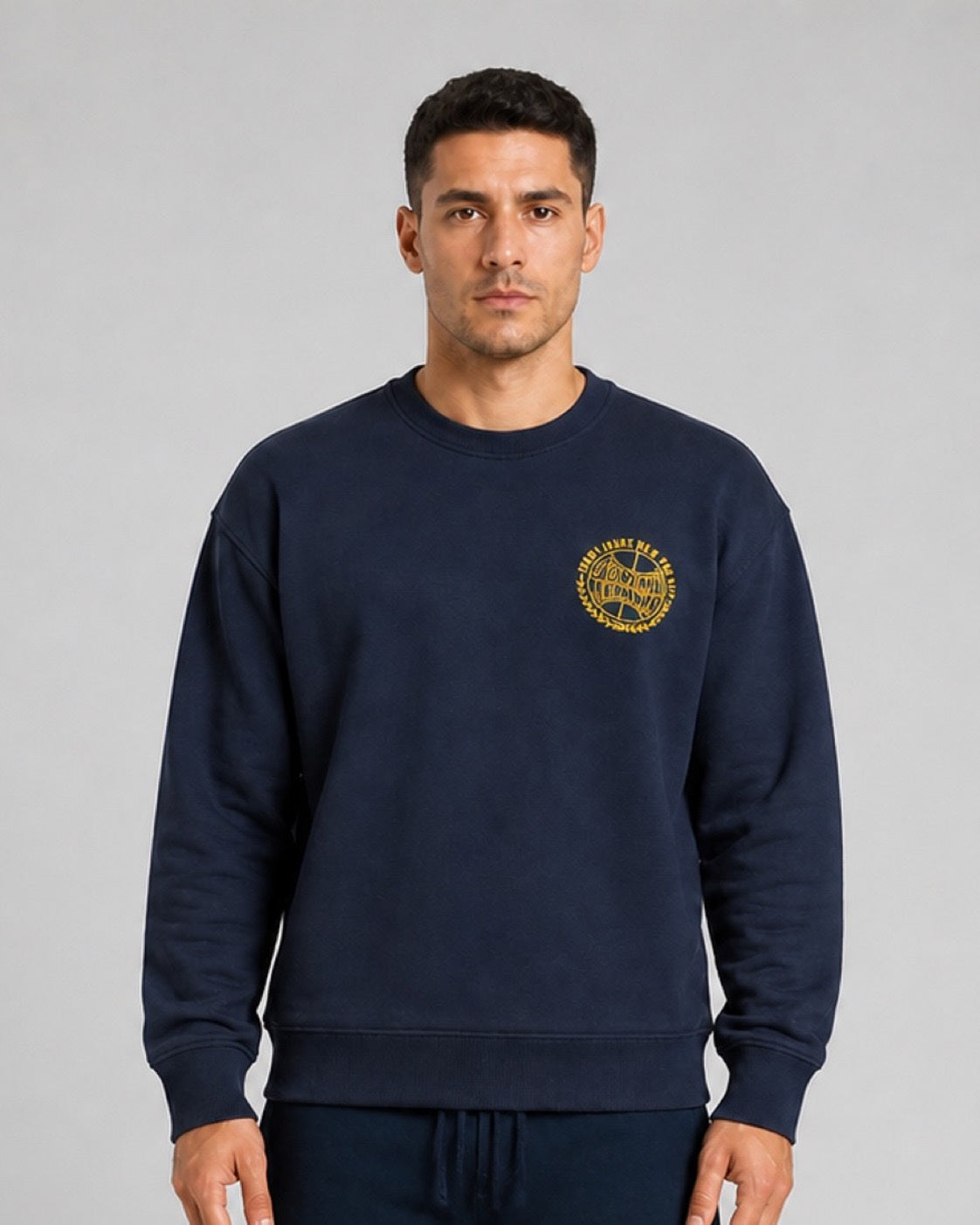 Men's Tommy Jeans Heritage Varsity Crew-Neck Sweatshirt