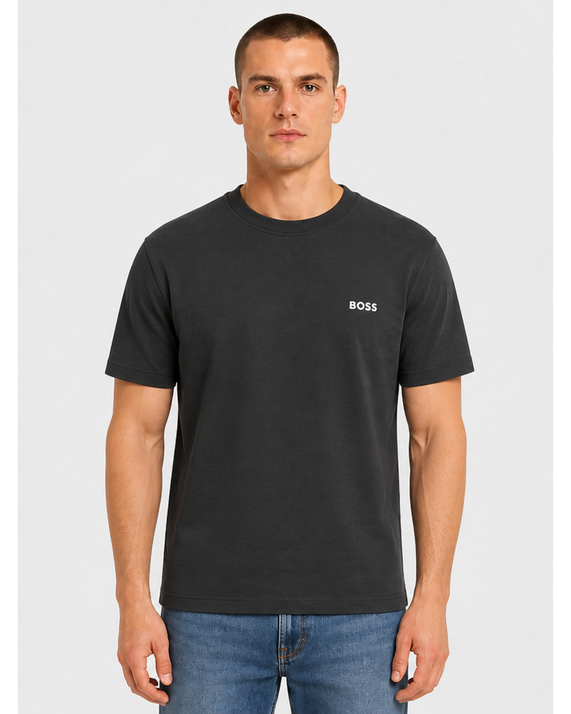 Men's BOSS Stretch-Cotton T-Shirt