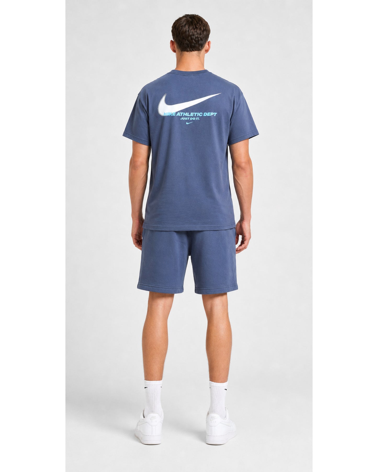 Nike Athletic T-Shirt & Shorts Set - Navy